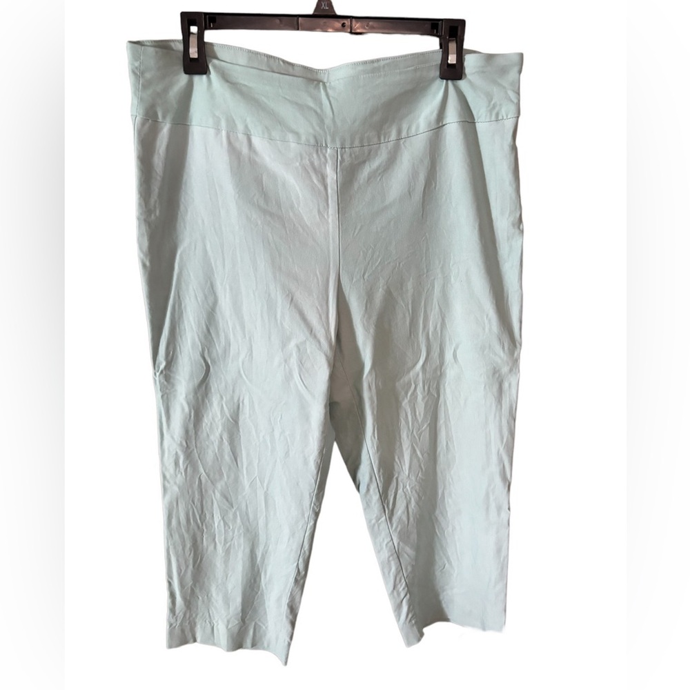 Soft Mint Green Crop Pant